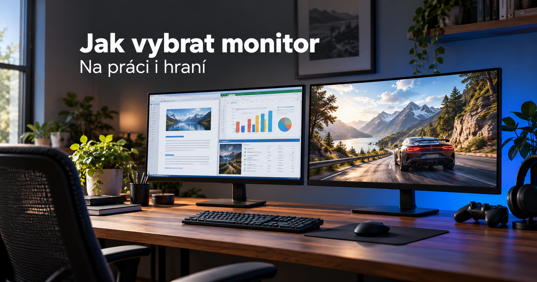 Jak vybrat monitor na práci i hraní | Philips-AOC.cz