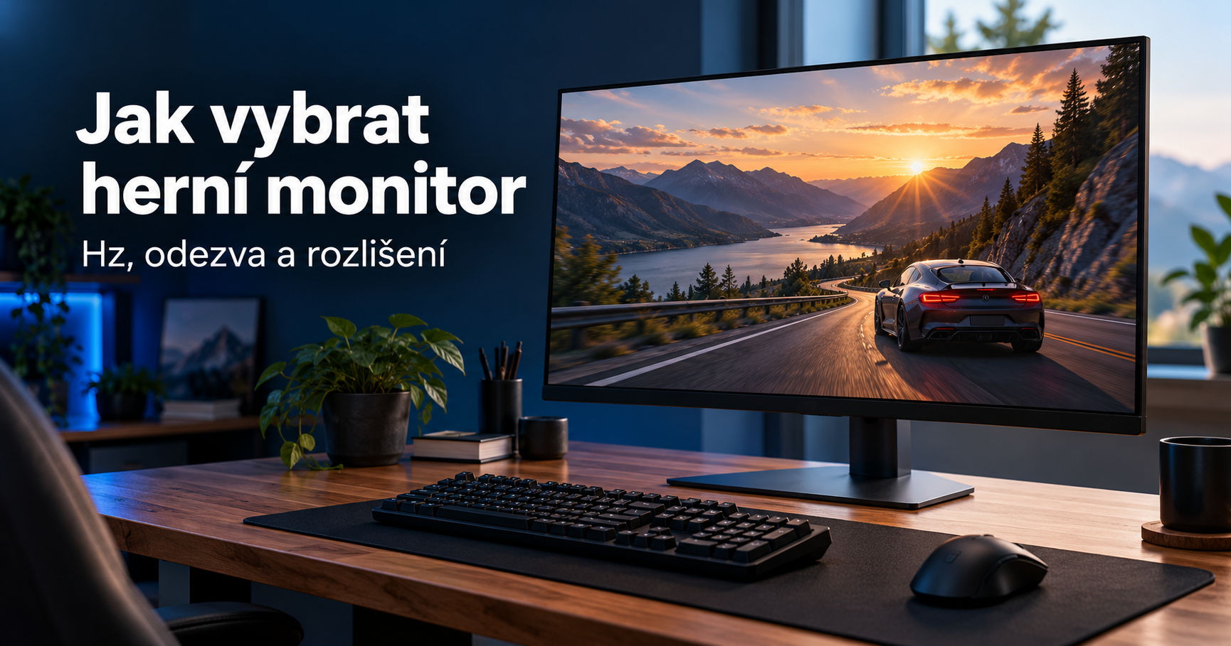 Jak vybrat herní monitor: Hz, odezva a rozlišení